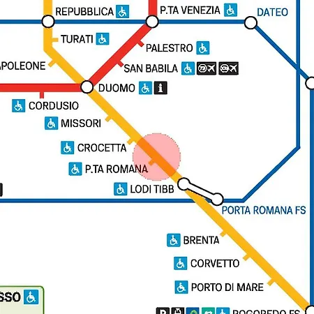 Centre Porta Romana With Free Parking Garage - Newly Cozy 2 Bedrooms With 2 Bathrooms Living Fully Equipped Kitchen And Washing Machine Smart Tv - Subway Metro 3 Stops To Duomo Lejlighed